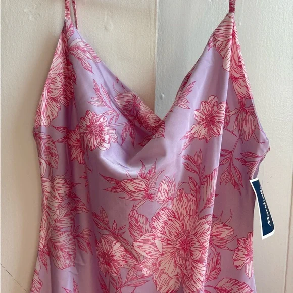 Marshalls Pink Floral Maxi Dress - Picture 3 of 3